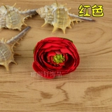 Новые маленькие чайные бутоны и бутоны розовых бутонов Diy Hair Clip обувь украшать цветы.