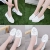 giày thời trang Hàn Quốc, giày y tá họa tiết hoa, đế mềm, không trượt 