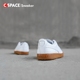 Cspace Puma Basket Classic OR White 粽 Đôi giày trượt ván thông thường 365618-01 - Dép / giày thường giày thể thao nữ nike Dép / giày thường