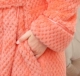 Áo ngủ nữ flannel dài mùa đông dày san hô lông cừu đôi áo choàng tắm kích thước lớn đồ ngủ gợi cảm Night Robe
