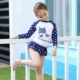 Xuất khẩu kem chống nắng cho bé gái đích thực 50+ áo tắm dài tay Quần áo lướt sóng Spa chống tia UV - Đồ bơi trẻ em Đồ bơi trẻ em