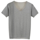 2018 mùa hè mới phần mỏng băng lụa T-Shirt vest nữ chic áo sơ mi ngắn tay V-Cổ đáy áo len áo cổ lọ Đan Cardigan