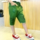 Quần áo trẻ em trai quần âu quần short 2018 mùa hè trẻ em mới của Hàn Quốc phiên bản của năm quần nam quần mùa hè phần mỏng Quần