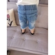 Chàng trai và cô gái jeans năm quần mùa hè cotton trẻ em nửa quần bé Hàn Quốc phiên bản của lỗ mùa hè trẻ em quần short Quần jean