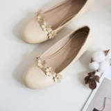 Японские свежие туфли, 2023, тренд сезона, в цветочек