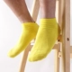 Của nam giới Màu 7th Socks Tuần Socks Cotton Mùa Xuân Hè Vớ Mỏng Hàn Quốc Xu Hướng