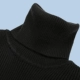 Mùa thu và mùa đông cao cổ nam áo thun giản dị nam áo len màu rắn áo len nam bó sát màu đen cơ sở - Áo len