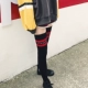 Hàn Quốc ins đầu gối stovepipe vớ hai thanh sọc đỏ và đen Harajuku đường phố bắn thể thao chic chữ cô gái mát mẻ vớ triều