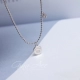 Hàn Quốc tùy chỉnh sterling bạc S925 sterling bạc với kim cương nhỏ zircon đá tròn tiếng Anh bảng chữ cái chân chuỗi quà tặng bạn gái - Vòng chân