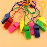 Многоцветный пластиковый свисток, дорожная игрушка для тренировок