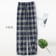Pajama quần nam quần cotton gạc mùa xuân và mùa hè nhà quần casual loose cotton lưới nhà quần phần mỏng kích thước lớn