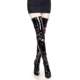 Mùa thu sexy siêu cao gót khởi động 16 CM tốt với bằng sáng chế da Mỏng chỉ đàn hồi stretch over the knee boots boots cao kích thước lớn 44