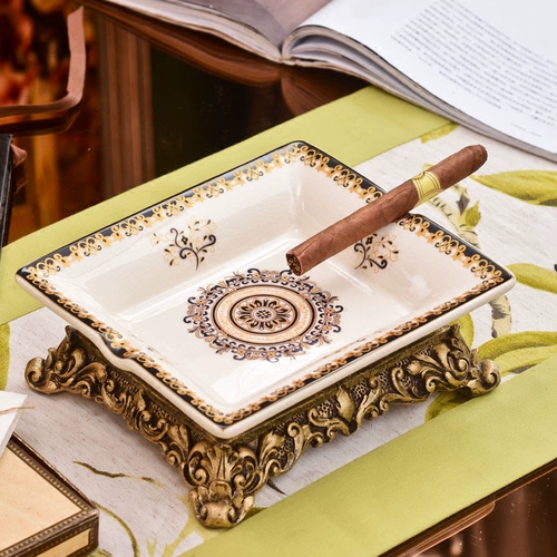 Модная креативная ретро большая пепельница, европейский стиль