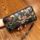 2018 phụ nữ mới của ví dài đôi dây kéo ví da điện thoại túi đôi ví công suất lớn ly hợp túi