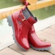 Mùa đông Châu Âu và Hoa Kỳ Giày đi mưa Martin Giày cao cổ dành cho nữ giày đi mưa cho bé Rainshoes