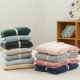 Đơn giản, vải cotton dệt kim Scorpio đan chống trượt slip bông đơn mảnh Khăn trải giường bằng vải cotton nguyên chất màu đơn 1.8M khăn trải giường Simmons - Trang bị Covers