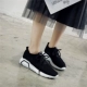 Mùa xuân và mùa hè Harajuku vớ đàn hồi giày nữ Hàn Quốc phiên bản của ulzzang thấp để giúp học sinh thở đan thể thao giày chạy phụ nữ giày nike nữ Giày cắt thấp
