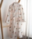 Kapok áo ngủ nữ bông gạc phần mỏng mùa hè Nhật Bản đồ ngủ nhà dịch vụ hấp quần áo áo choàng tắm áo choàng tắm áo ngủ trẻ em Night Robe