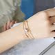 Giới hạn Hàn Quốc phiên bản của xu hướng thời trang mới nữ trang sức cá tính ngọt ngào nhỏ tươi bow bracelet bracelet đa phong cách Vòng đeo tay Cuff