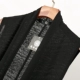 Áo len nam mùa hè dài Hàn Quốc Slim không tay vest vest xu hướng cá tính phần mỏng áo khoác nam - Dệt kim Vest Dệt kim Vest