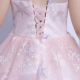 Váy bé gái dài hoa pettiskirt màu hồng trẻ em khoe công chúa đầm ngắn váy piano mùa đông - Váy trẻ em Váy trẻ em
