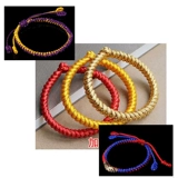 Китай узловатая линия 6 плюс веревка из золота, а также золотая шелковая красная веревка материал DIY, проволока ручной проволоки ручной веревки