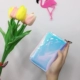 Nhật Bản và Hàn Quốc Harajuku mới sáng tạo hoang dã laser nhỏ vuông dây kéo ví nữ sinh viên mềm ví mini ví