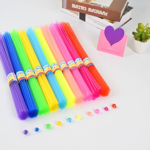 Пластиковое оригами, трубка, DIY, подарок на день рождения, розы