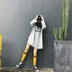Hàn Quốc ins Harajuku thứ hai ba thanh sọc dày kim đôi gần đầu gối cao đẳng thể thao stovepipe cô gái chất đống vớ cotton Vớ giảm béo