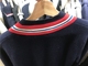 Jasras tide thương hiệu tùy chỉnh 2017 mùa đông mới ngực thêu hornet huy hiệu V-Cổ áo thun áo len nam Áo len