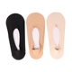 Rex thỏ mùa xuân và mùa hè băng lụa đậu giày vớ vớ nông vớ vớ chống trượt silicone chống trượt tất nữ vô hình quần tất nữ Vớ mắt cá chân