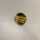 Công ty bảo hiểm Ping An Badge Badge Golden Corian Biểu tượng vòng huy hiệu Bảo hiểm mạ vàng - Trâm cài trang sức cài áo Trâm cài