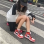 New ins siêu giày lửa Hàn Quốc ulzzang giày thể thao nữ Harajuku hoang dã đường phố bắn cao để giúp giày thường boot cổ ngắn