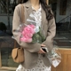 Giải phóng mặt bằng [ELINASEA] tự chế mùa xuân Hàn Quốc hoang dã nhỏ retro ba nút ve áo dài tay blazer áo vest dạ nữ Business Suit