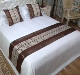 Khách sạn sao bộ đồ giường khách sạn giường bìa giường cờ đơn giản hiện đại giường dải trang trí cao cấp khăn giường bán buôn