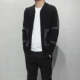 2018 mùa xuân người đàn ông mới của đan cardigan người đàn ông Hàn Quốc cardigan v-cổ áo len nam áo khoác đơn giản áo sơ mi giản dị