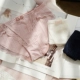 Đồ lót nữ ngọt ngào gợi cảm ren dọc sườn cotton cotton lụa nữ thấp eo xà cạp cô gái thoải mái và thoáng khí - Giữa eo