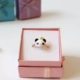 New resin panda nhẫn vàng bạc trang sức panda cơ sở du lịch kỷ niệm Thành Đô Wenchuang những món quà nhỏ nhẫn nữ đẹp Nhẫn