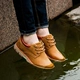Hàn quốc phiên bản của casual mưa khởi động của nam giới thấp để giúp sinh viên thời trang giày nước thủy triều nhà bếp đầu bếp giày không thấm nước chống trượt dầu-proof giày làm việc ủng đi mưa Rainshoes