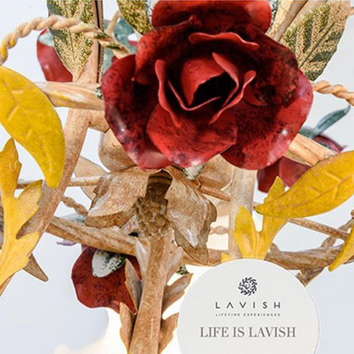 Американские цветы страны люстра для гостиной в корейском стиле