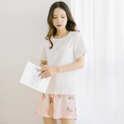 Quần cotton nhân tạo cotton cotton pyjama quần nữ mùa hè quần nhà cotton cotton kích thước lớn rộng có thể mặc bên ngoài nhà quần nữ mùa hè - Quần tây Quần tây