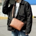 Messenger túi nam và nữ túi nam retro đơn giản phiên bản Hàn Quốc của túi thời trang túi messenger thương hiệu thể thao đeo một bên vai - Túi của con người
