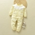 Đồ lót trẻ em cotton phù hợp với quần áo 1 tuổi nam và nữ đồ ngủ cho bé mùa xuân 3-6-9 tháng trẻ sơ sinh quần áo mùa thu - Quần áo lót