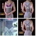 9096 sợi tre giảm béo định hình cơ thể ma thuật kết hợp đồ lót hỗ trợ cơ thể ngực sau sinh corset - Corset hai mảnh