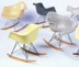 Giải trí mô hình ghế phòng nhà tùy chỉnh ghế ăn thiết kế cổ điển sáng tạo thời trang hiện đại đồ nội thất Eames rocking chair Đồ nội thất thiết kế