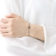 [South Lane] 925 sterling silver đen tối hành tinh bracelet ngọt ngào vệ tinh bracelet trang sức bạn gái trang sức quà tặng nữ