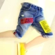 Quần áo trẻ em trai quần short cắt quần quần mùa hè 2018 trẻ em mới của trẻ em lớn jeans ống túm phần mỏng thủy triều