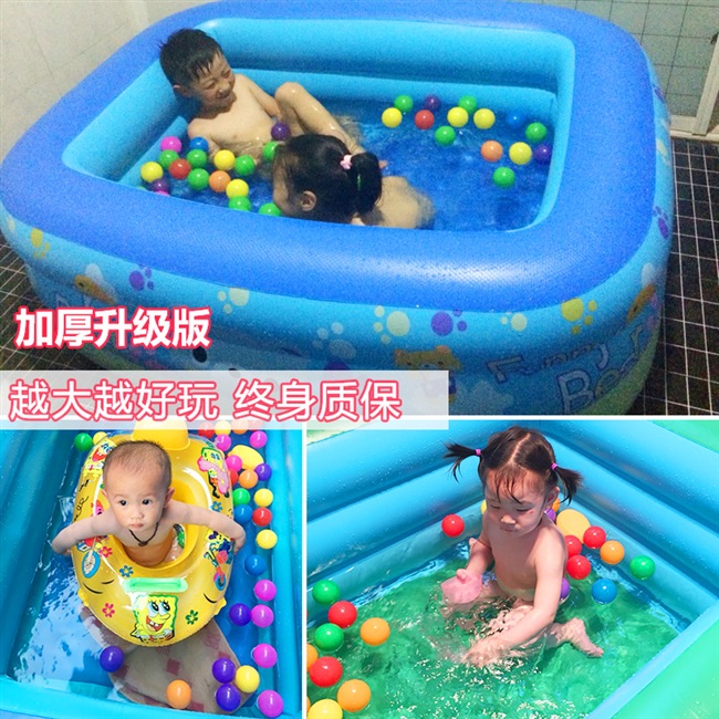 Bể bơi bơm hơi dành cho trẻ em quá khổ Bể bơi dành cho người lớn Bể bơi trẻ em trong nhà Bể bơi lớn Thùng tắm cách nhiệt cho trẻ sơ sinh - Bể bơi / trò chơi Paddle