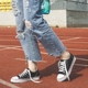 Ins cổng gió giày phụ nữ 2018 mới hoang dã mùa hè giày vải sinh viên Hàn Quốc phiên bản của Harajuku ulzzang siêu giày lửa Plimsolls
