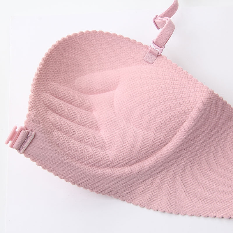 Sexy supporting wireless bra, comfortable underwear, beautiful back